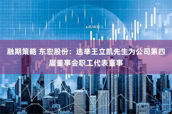 融期策略 东宏股份：选举王立凯先生为公司第四届董事会职工代表董事